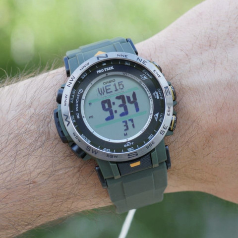 Часы Casio Pro-Trek PRW-30Y-3AJR Triple Sensor Tough Solar