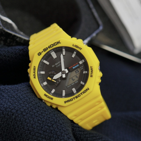 Casio G-Shock Oak GA-B2100C-9A Bluetooth Connected Tough Solar NEW