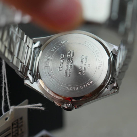 Casio MTS-100D-2AVDF 100M SAPHIRE