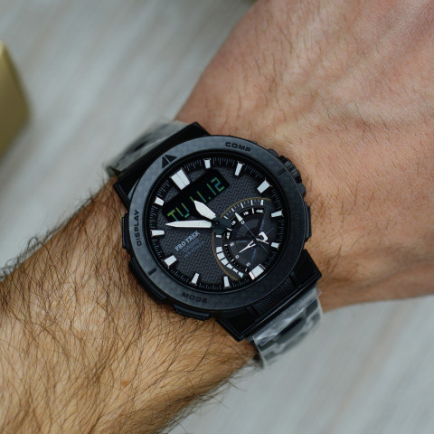 Часы Casio PRW-73XT-1JF PROTREK Triple Sensor Multi Band 6 Titanium