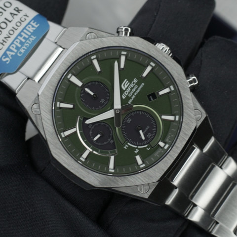 Годинник Casio Edifice EFS-S570D-3A Slim Line Touch Solar Sapphire