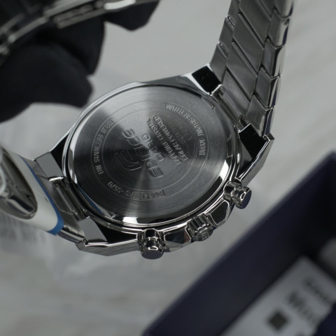 Годинник Casio Edifice EFS-S570D-3A Slim Line Touch Solar Sapphire