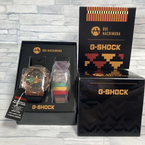 Годинник Casio G-Shock GM-110RH-1ACR GOLD