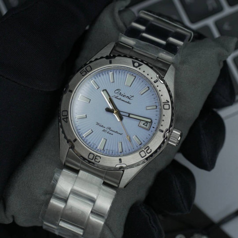 Годинник ORIENT MAKO RA-AC0Q12 Automatic Diver 75th Anniversary Limited Edition Ice Blue