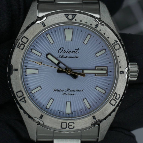 Годинник ORIENT MAKO RA-AC0Q12 Automatic Diver 75th Anniversary Limited Edition Ice Blue